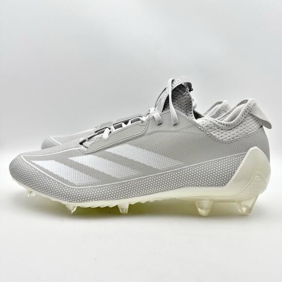 Adidas Mens Adizero Electric.1 Football Cleats US 12 Grey White Athletic NIB - Picture 8 of 12